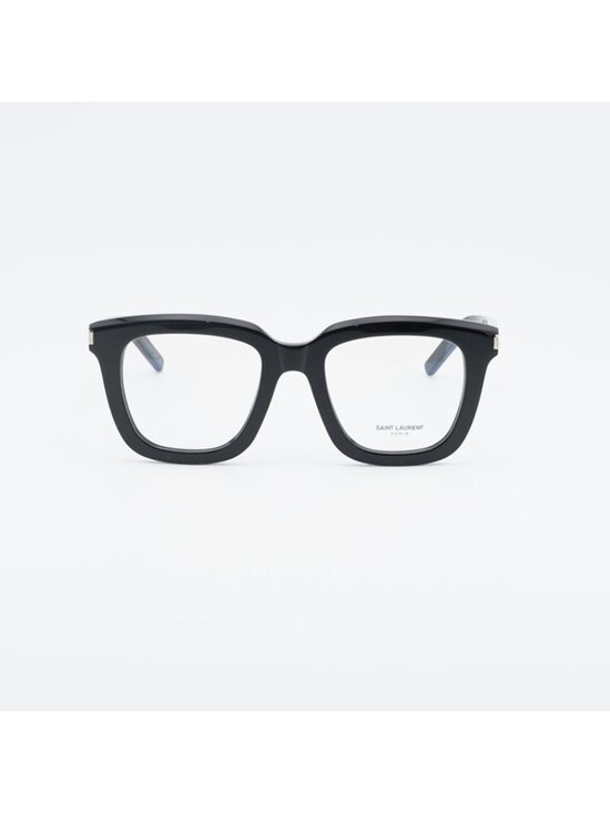 Saint Laurent SL465 OPT 001 Eyeglasses Black 51mm Square Frame main image 12